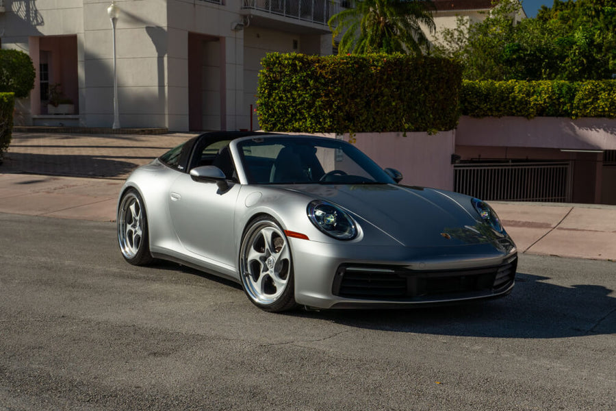 HRE 522 forged wheel on Porsche 992 Targa GTS