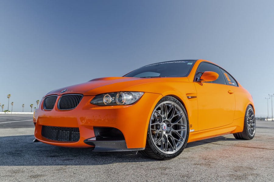 HRE RC100 forged wheel on BMW E92 M3