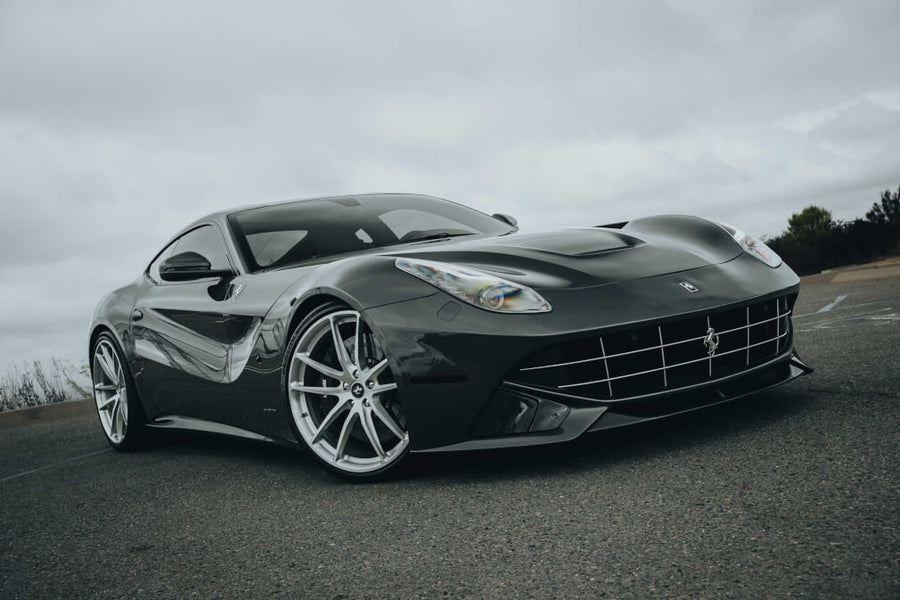 HRE P104 forged wheel on Ferrari F12