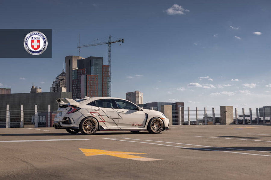 HRE 309M forged wheel on Honda Civic Type R