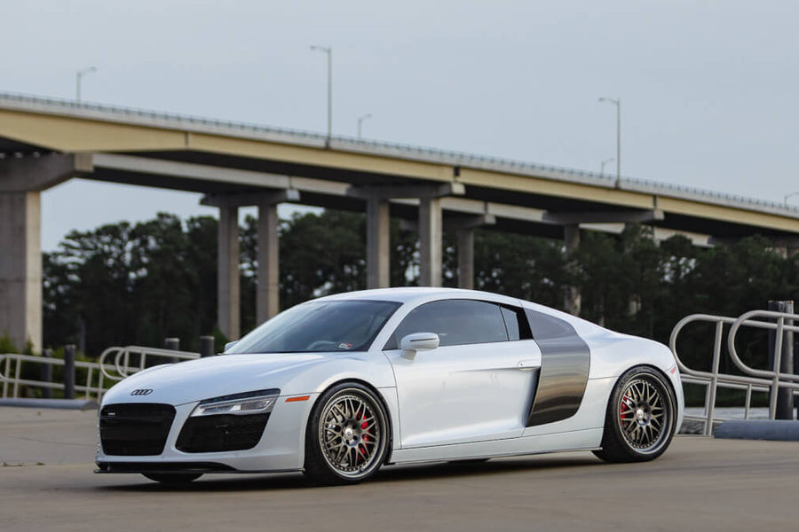 HRE 540 forged wheel on Audi R8