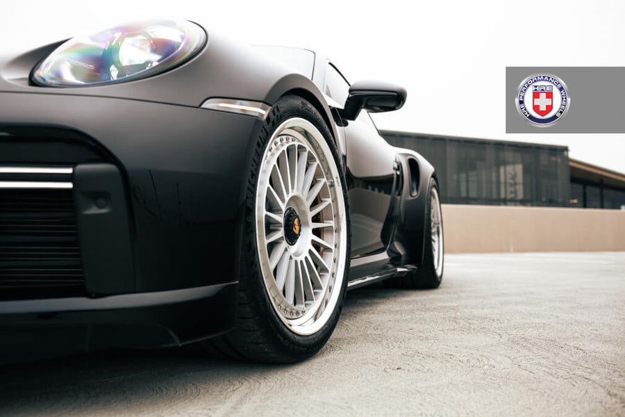 HRE 309 forged wheel on Porsche 992 Turbo S