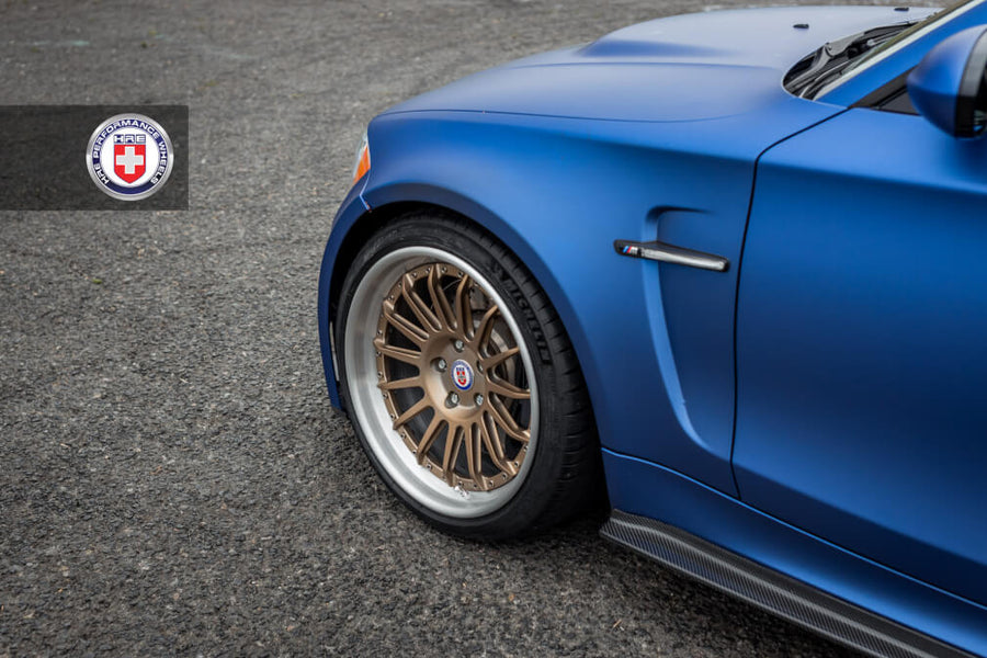 HRE C109 forged wheel on BMW 1M