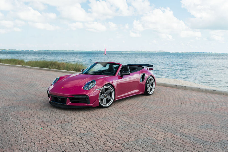 HRE 517 forged wheel on Porsche 992 Turbo CAB