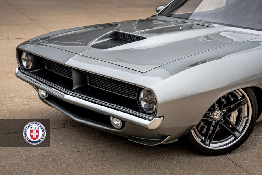 HRE G-Code forged wheel on Plymouth Cuda 1970 Sick Fish 20
