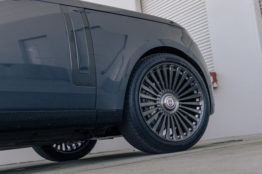 HRE L103M forged wheel on Range Rover