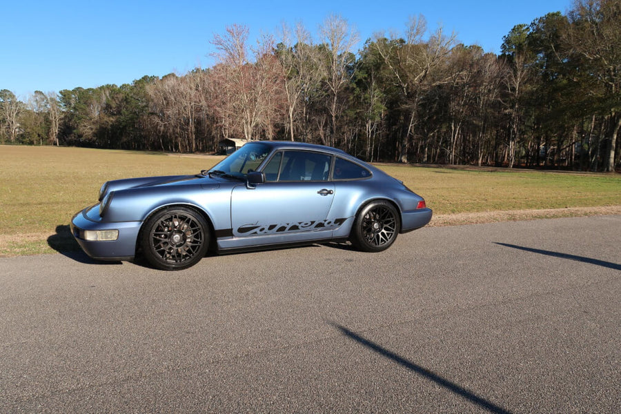 HRE 300M forged wheel on Porsche 964
