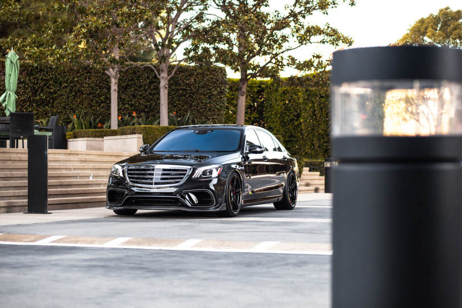 HRE P107 forged wheel on Mercedes Benz AMG S 63