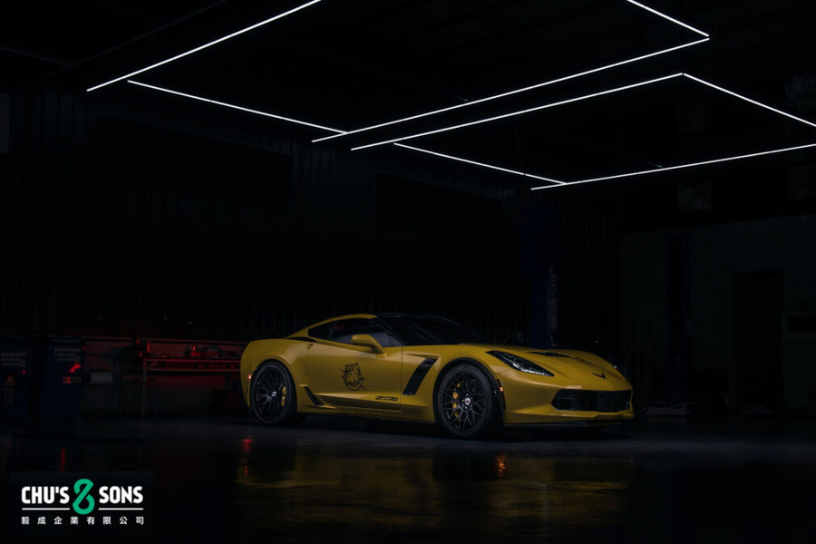 HRE 300M forged wheel on Chevrolet Corvette Z06