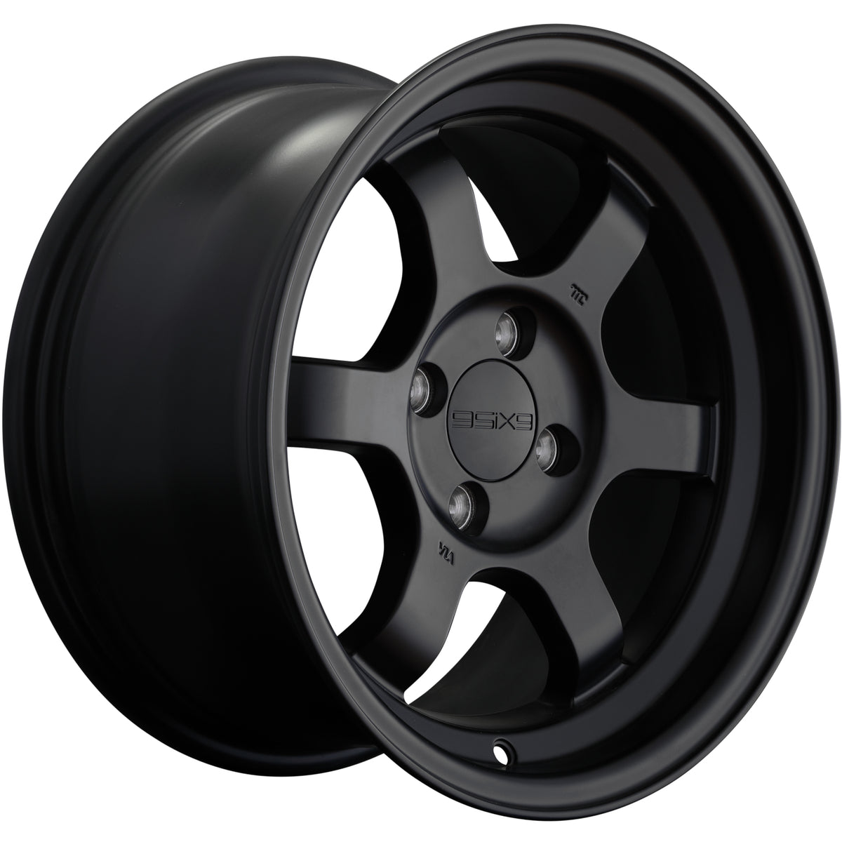 9SiX9 SIX-1 Deep Matte Black Wheel