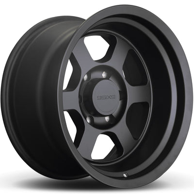 9SiX9 SIX-1 Deep Truck/SUV 17x8.5 -10mm Matte Black