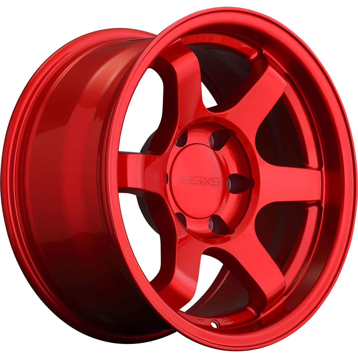 9SiX9 SIX-1 Truck/SUV Red Wheel