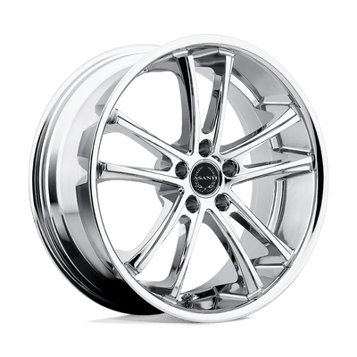 Asanti Black ABL-1 Chrome wheel