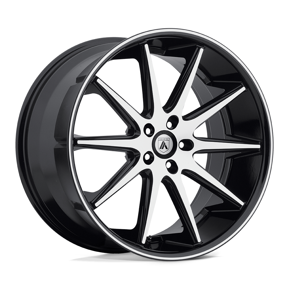 Asanti Black ABL-4 CAPELLA Machined wheel