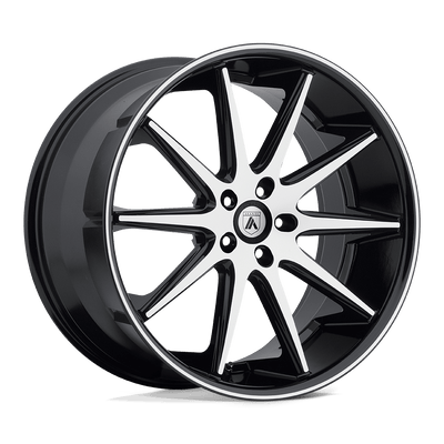 Asanti Black ABL-4 CAPELLA Machined wheel