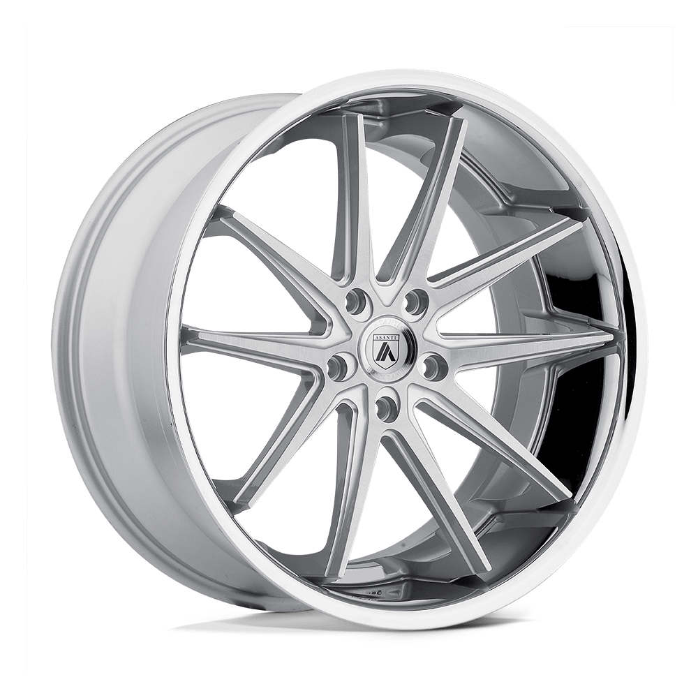 Asanti Black ABL-5 Silver wheel