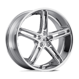 Asanti Black ABL-7 Chrome wheel