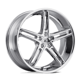 Asanti Black ABL-7 22x10 chrome custom-drilled premium wheel