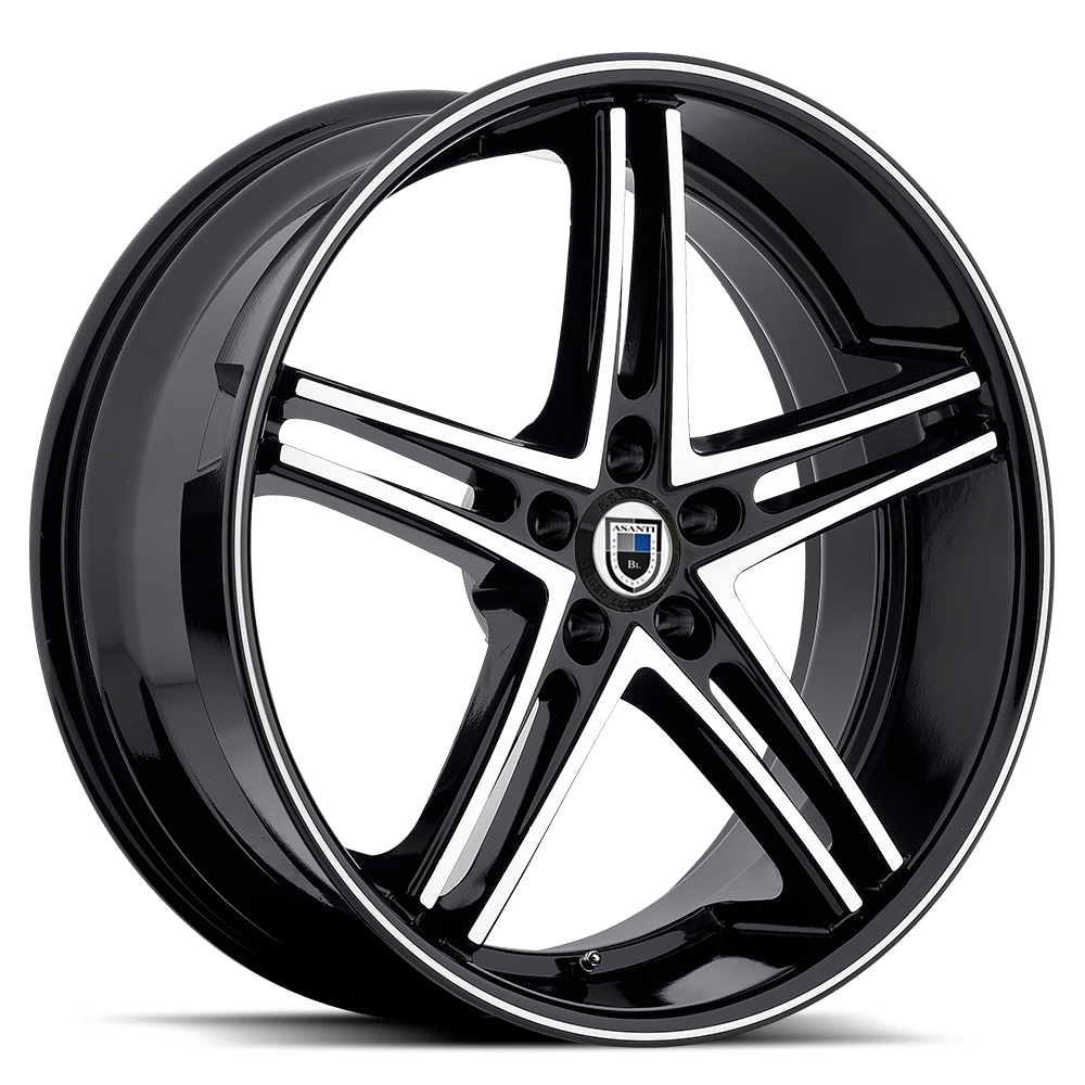 Asanti Black ABL-7 Machined wheel