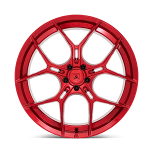 Asanti Black ABL-37 22x9 +25 Candy Red
