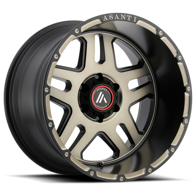 Asanti Off Road AB809 ENFORCER Black wheel