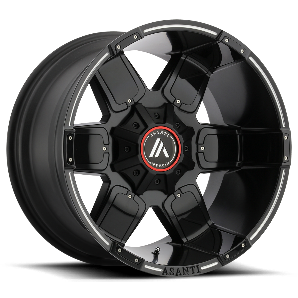 Asanti Off Road AB811 WARTHOG Black wheel