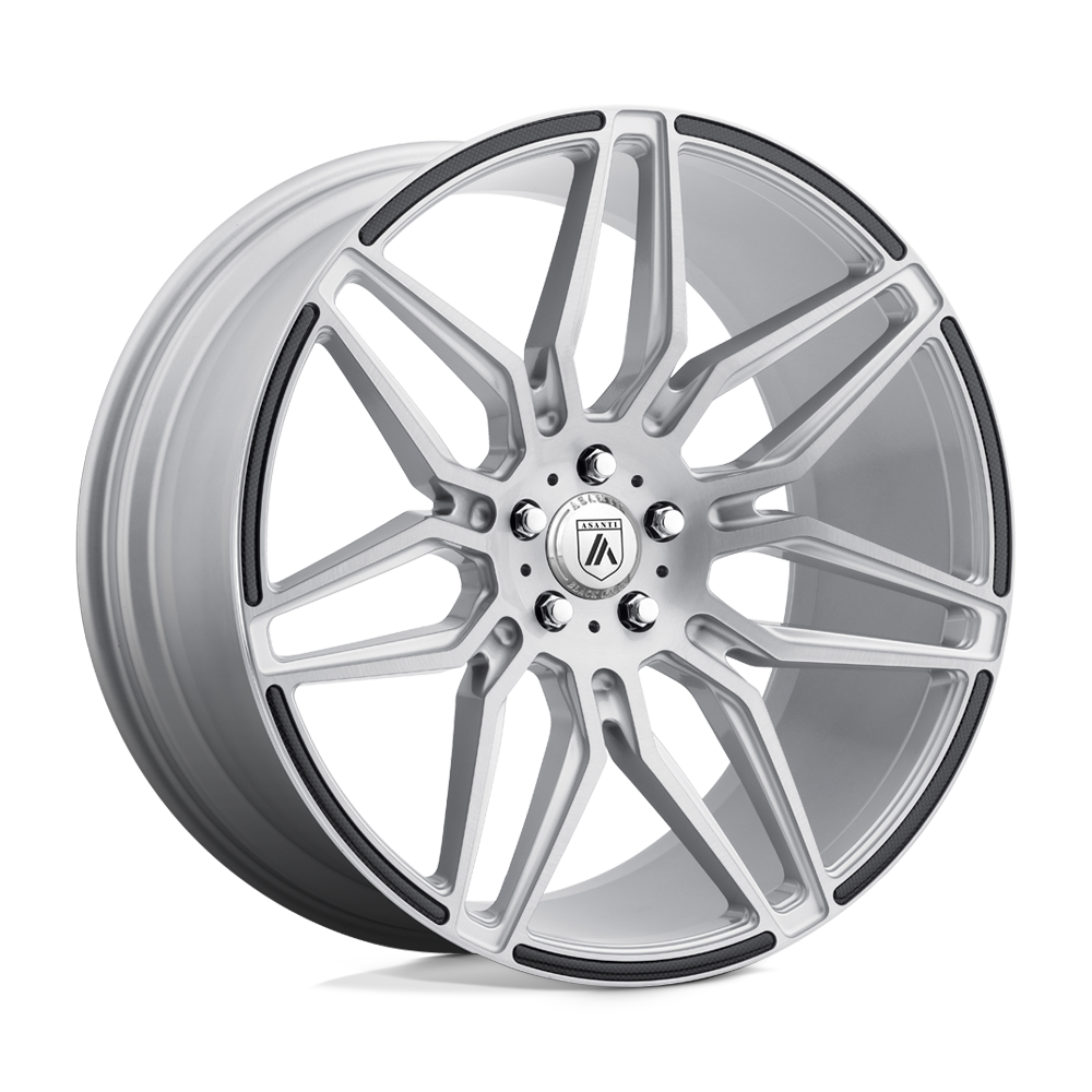 Asanti Black ABL-11 SIRIUS Silver wheel