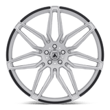 Asanti Black ABL-11 Sirius 22x10.5 Brushed Silver Carbon Fiber Insert premium wheel