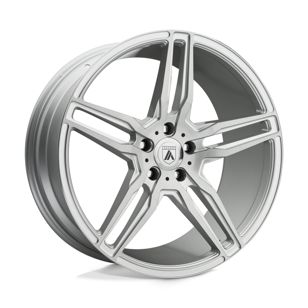 Asanti Black Abl-12 Orion Brushed Silver Carbon Fiber Insert