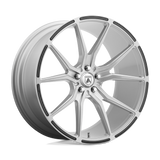 Asanti Black ABL-13 VEGA Silver wheel