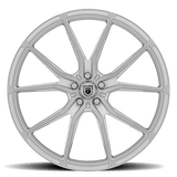 Asanti Black ABL-13 Vega 22x9 +15 Brushed Silver Carbon Fiber Insert premium wheel