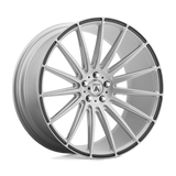 Asanti Black ABL-14 POLARIS Silver wheel