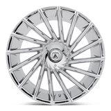 Asanti Black ABL-18 MATAR 26x10 Chrome premium custom truck wheel