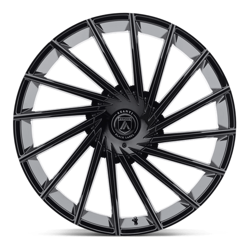 Asanti Black ABL-18 MATAR 20x8.5 +15 Gloss Black