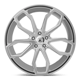 Asanti Black ABL-19 Athena 20x10 Brushed Silver premium Euro wheel
