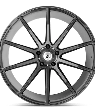 Asanti Black ABL-20 ARIES 20x10 +40 Matte Graphite