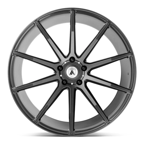 Asanti Black ABL-20 ARIES 20x10 +40 Matte Graphite