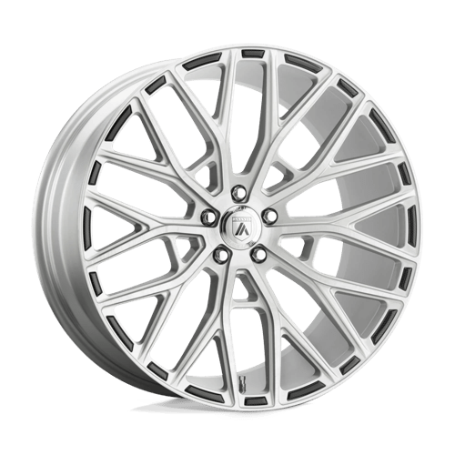 Asanti Black ABL-21 LEO 22x10.5 +35 Brushed Silver