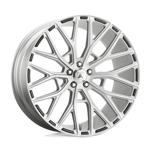Asanti Black ABL-21 LEO 22x10.5 +35 Brushed Silver
