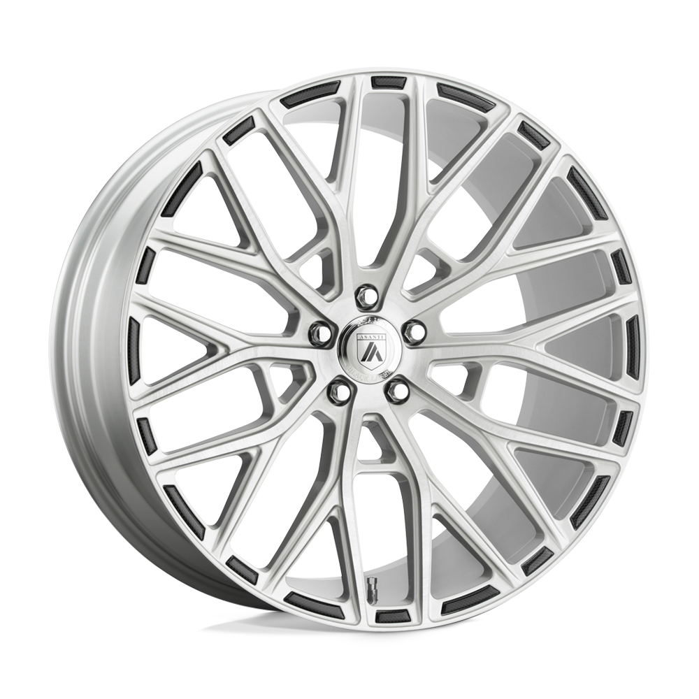 Asanti Black ABL-21 Silver wheel