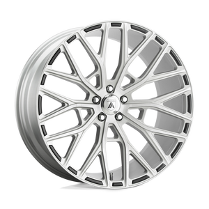 Asanti Black ABL-21 Silver wheel