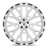Asanti Black ABL-21 LEO 22x10.5 Brushed Silver premium Euro wheel