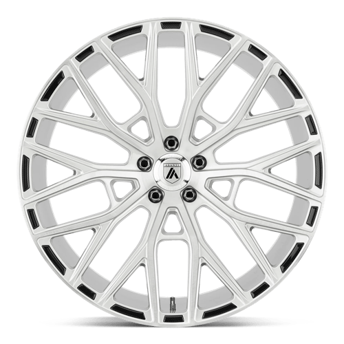 Asanti Black ABL-21 LEO 22x10.5 +35 Brushed Silver