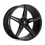Asanti Black ABL-22 Alpha 5 20x9 Gloss Black Milled premium Euro wheel for Audi