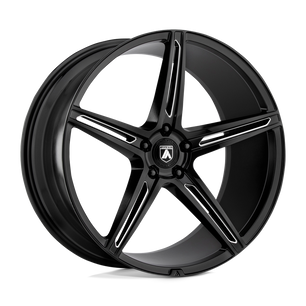 Asanti Black Abl-22 Alpha 5 Gloss Black Milled