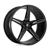 Asanti Black ABL-22 ALPHA 5 Black wheel