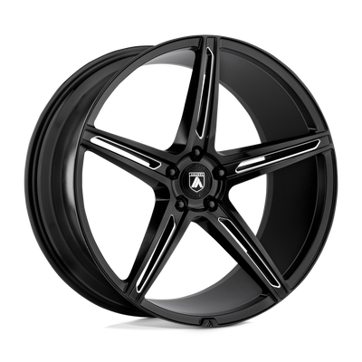 Asanti Black ABL-22 ALPHA 5 Black wheel