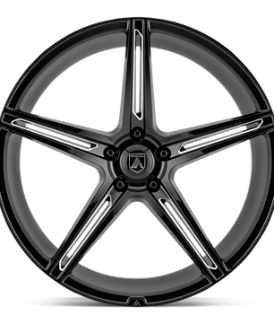 Asanti Black ABL-22 ALPHA 5 20x10.5 +20 Gloss Black Milled
