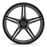 Asanti Black ABL-22 Alpha 5 22x9 Gloss Black Milled premium Euro wheel