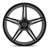 Asanti Black ABL-22 Alpha 5 20x9 Gloss Black Milled premium Euro wheel for Audi